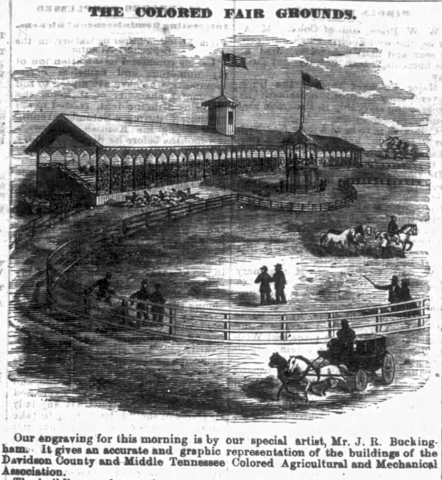 The Colored Fair Grounds, August 20, 1871